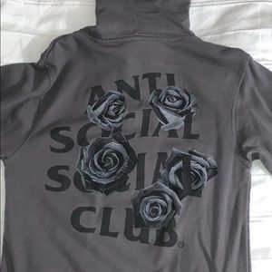 Anti Social Social Club Bat Emoji Hoodie